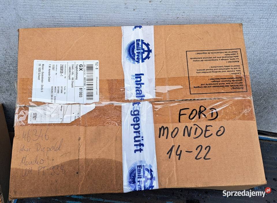 Poduszka powietrzna Ford MondeoGalaxyS Pyrzyce