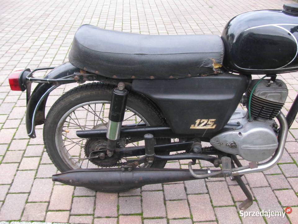 WSK 125 B3 1977r garbuska piękny oryginał uszkodzony Lubochnia