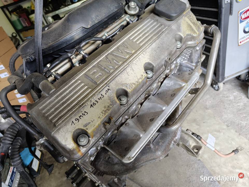 Bmw e36 e46 silnik 19m43 bez gazu 163 Aleksandrów Łódzki sprzedam
