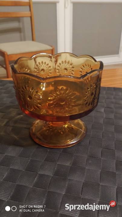 Pucharek Stokrotki Ząbkowice design prl