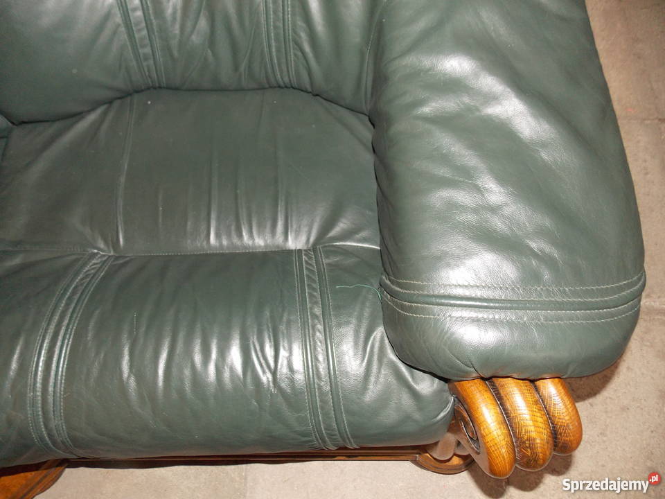 Narożnik ze skóry naturalnej Lulkowo