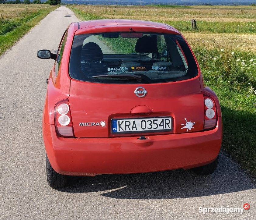 Nissan Micra 12 65 Całkowicie Sprawna 2005 Kije