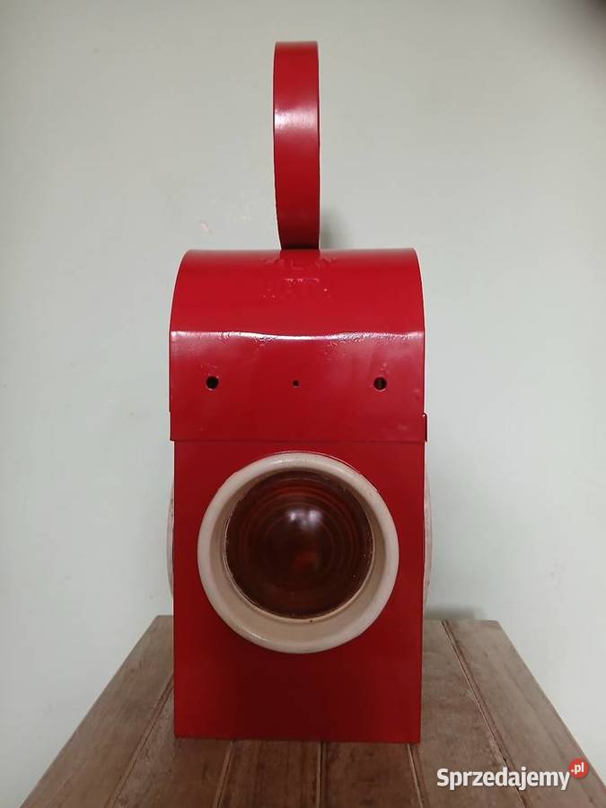 Stara lampa kolejowa Kraków