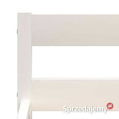 vidaXL Rama łóżka biała lite drewno Warszawa