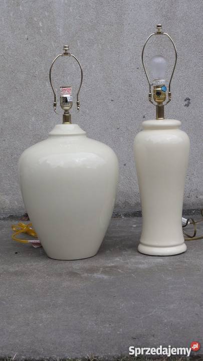 Piękna stylowa amerykańska lampa do sypialni