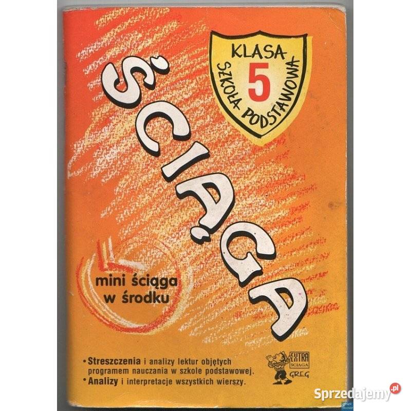 Ściąga Klasa 5 Szkoła Podstawowa Siedlce