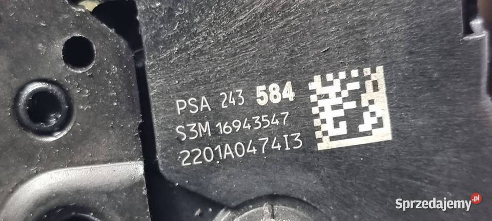 ZAMEK DRZWI PT CITROEN BERLINGO III S3M16943547 kujawsko-pomorskie Lipno