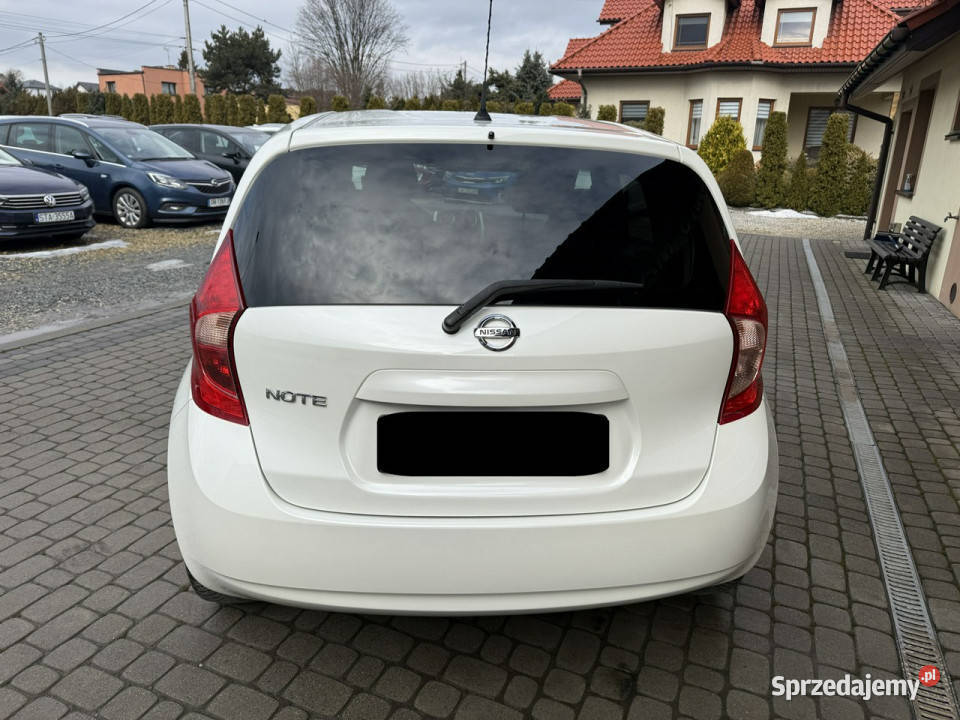 Nissan Note Rej022016r 12 98 Klimatronik Navi centralny zamek Orzech