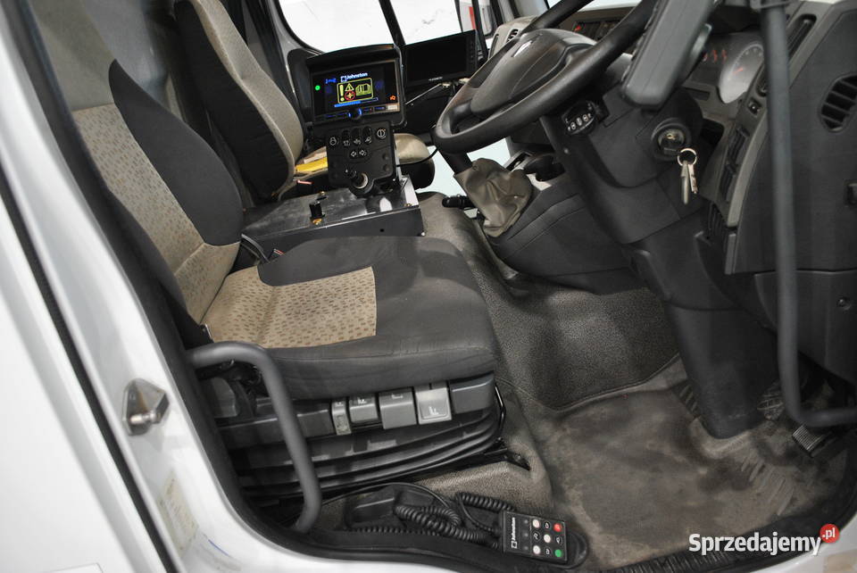 Renault Midlum 220 Zamiatarka Johnston Szczotki pomorskie Sierakowice