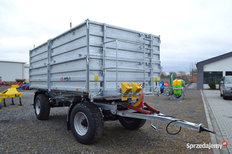 Przyczepa rolnicza 14 T CYNKOMET T1491 Olesno sprzedam