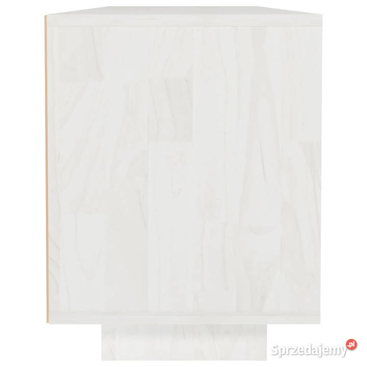 Szafka pod telewizor biała 110x30x40 lite drewno Warszawa