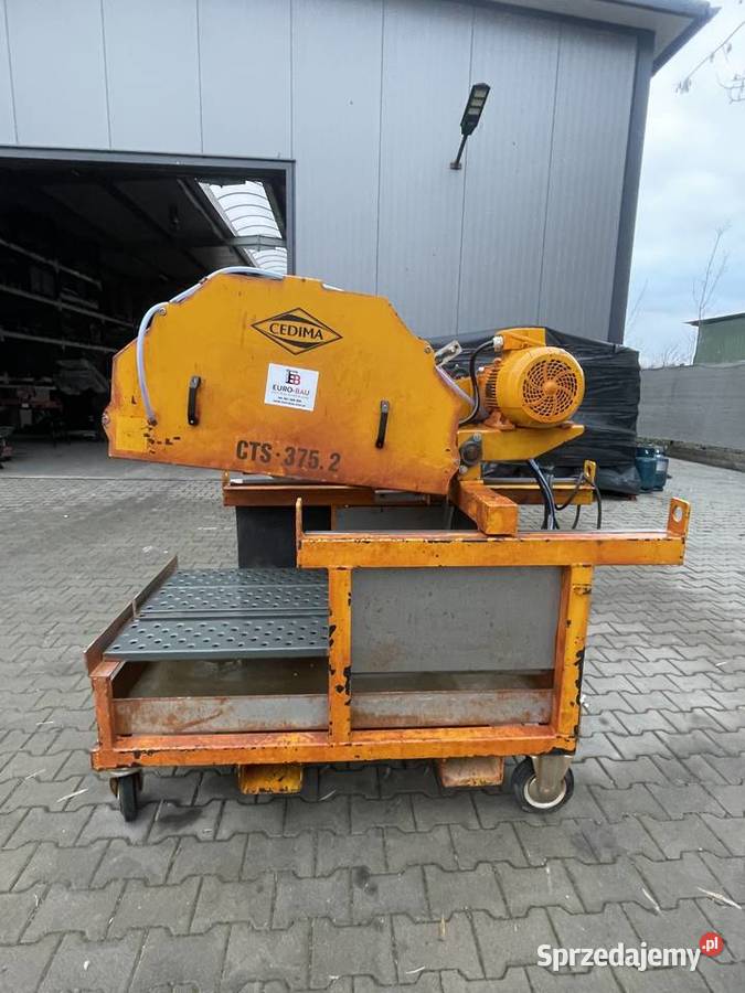 Piła przecinarka stolikowa do silki cegieł pełny VAT wielkopolskie Ślesin