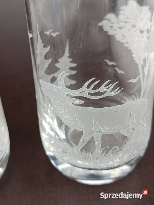 Szklanki z motywami zwierząt 4 Warszawa