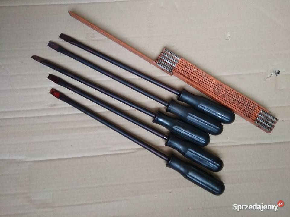 Śrubokręty RWWe płaskie kujawsko-pomorskie Osięciny