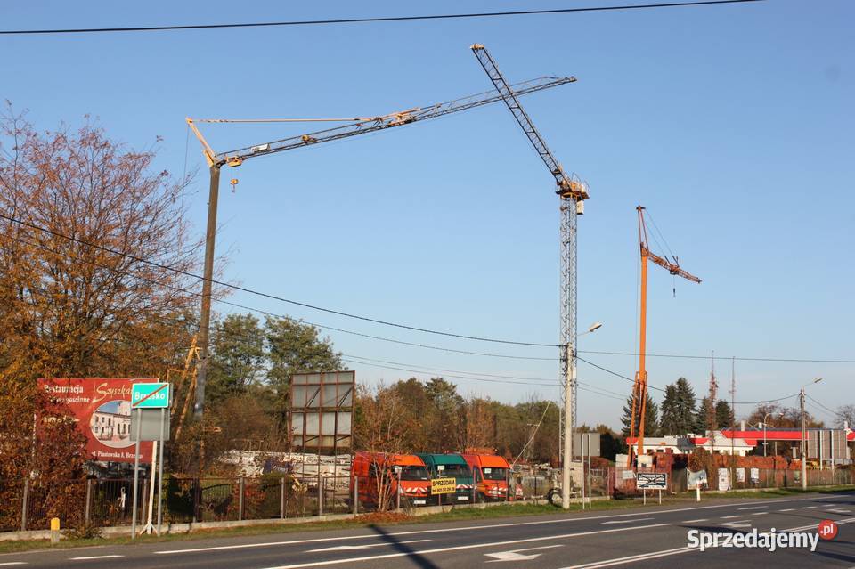 Wynajem żurawia samowznoszącego 40m Brzesko