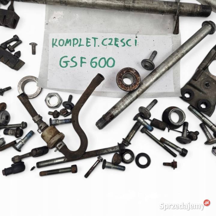 ZESTAW ŚRUBKEK NAKRĘTEK Suzuki Bandit GSF 600 Pozostałe Chełm