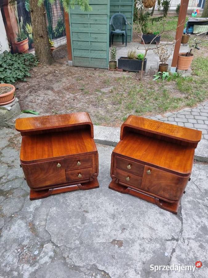 Piękne szafki Art Deco antyk vintage