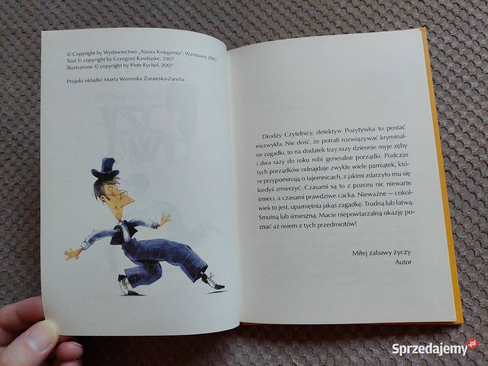 nowa Pamiątki detektywa Pozytywki Grzegorz Kraków