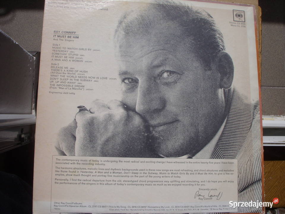 Pop LP RAY CONNIFFIT MUST BE USA dolnośląskie sprzedam