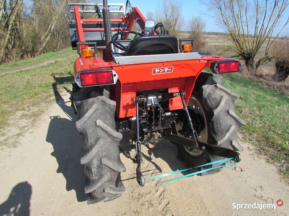Yanmar F20D 20 4x4 minitraktorek z nowym turem Gorzów Wielkopolski