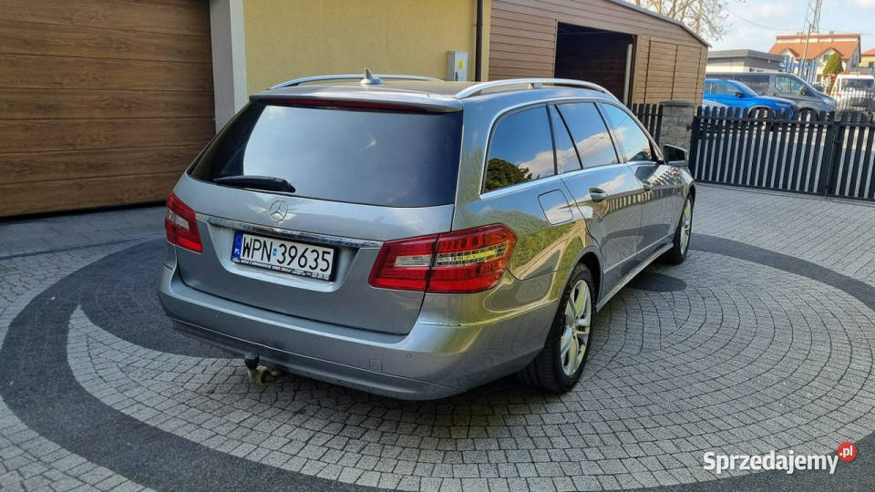 Mercedes E 220 AVANTGARDE Automat 170 Led aluminiowe felgi mazowieckie Płońsk