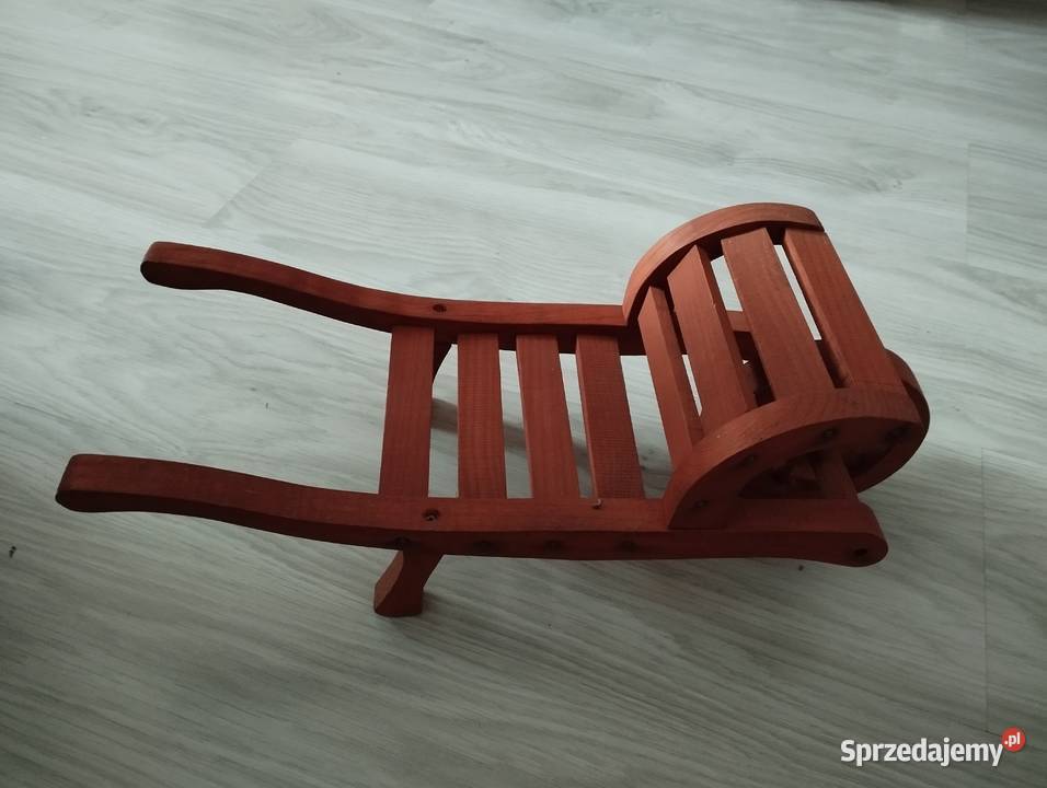 Kwietnik taczka drewniana Ostrowiec Świętokrzyski