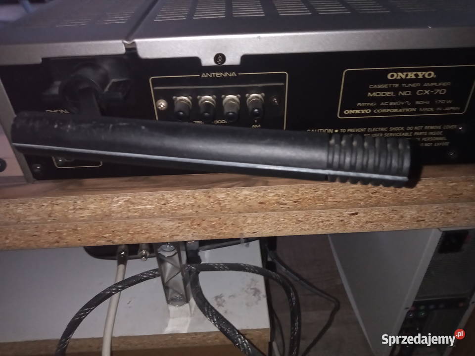 Amplituner ONKYO CX 70 magnetofon kasetowy