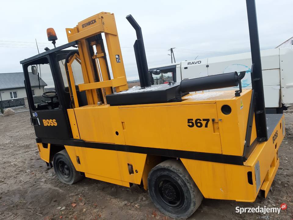 Sprzedam boczny wózek widłowy BOSS STEINBOCK