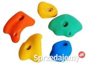 ścianka wspinaczkowa kwadrat 3 drewno chwyty Kraków