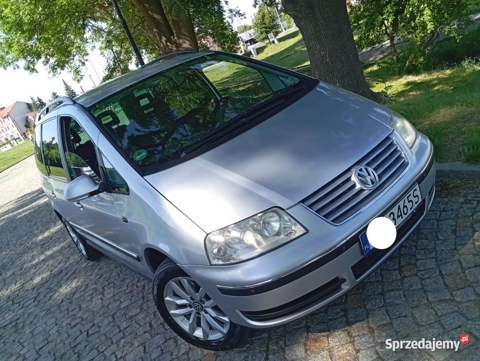 VW SHARAN LIFT ŁADNY 20 TDI 7 OSÓB ZAREJESTR 351000km Gostynin