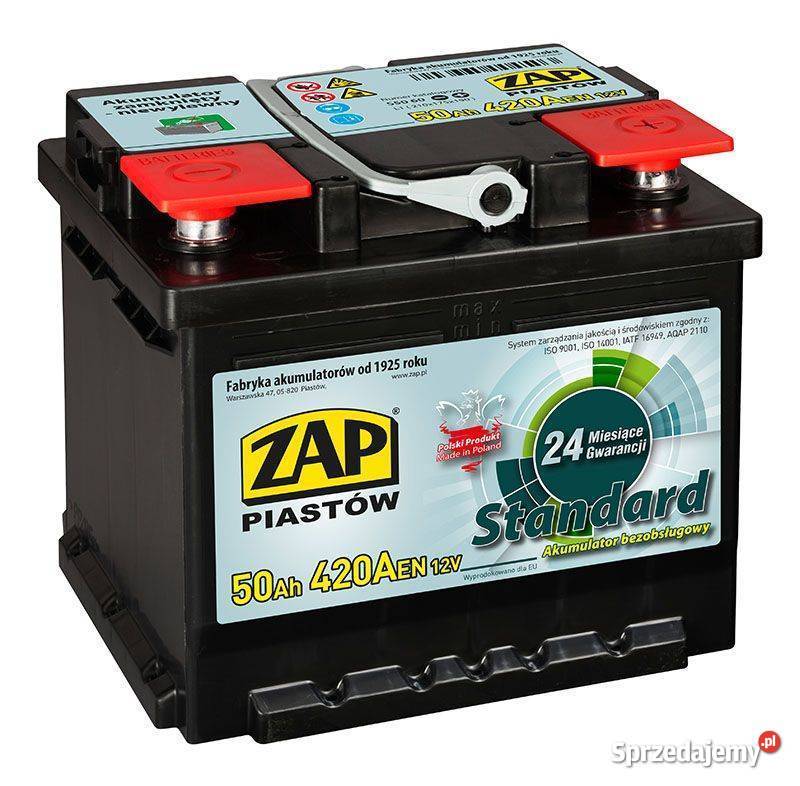 Akumulator Zap Standard 50Ah 420A sprzedam