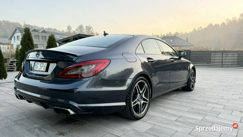 Mercedes CLS 63 AMG Okazja 63s amg radary full nieuszkodzony Gdańsk sprzedam