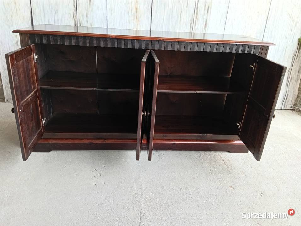 drewniana komoda w stylu kolonialnym 626 Komody Byczyna