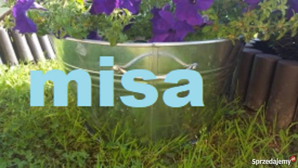 Misa ocynkowana 40 L wanna ocynkowanamiska balia Rzeszotary