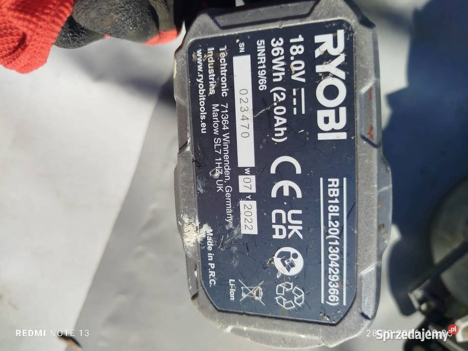 Pilarka tarczowa wkrętarka akumulatorowa Narzędzia Dąbie