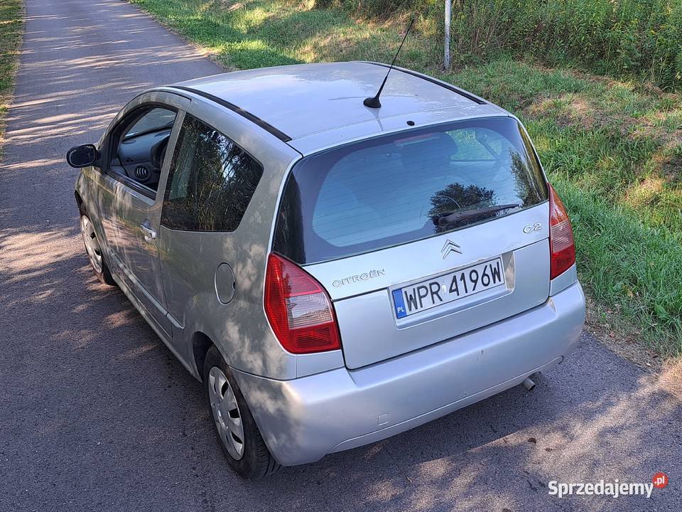 Sprzedam ładnego Citroena C2 12 benzyna 2004r 1200cm3 mazowieckie Żyrardów sprzedam