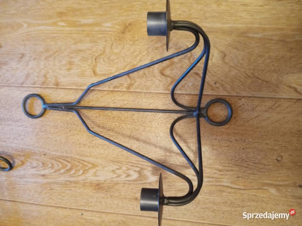 Świeczniki metalowe