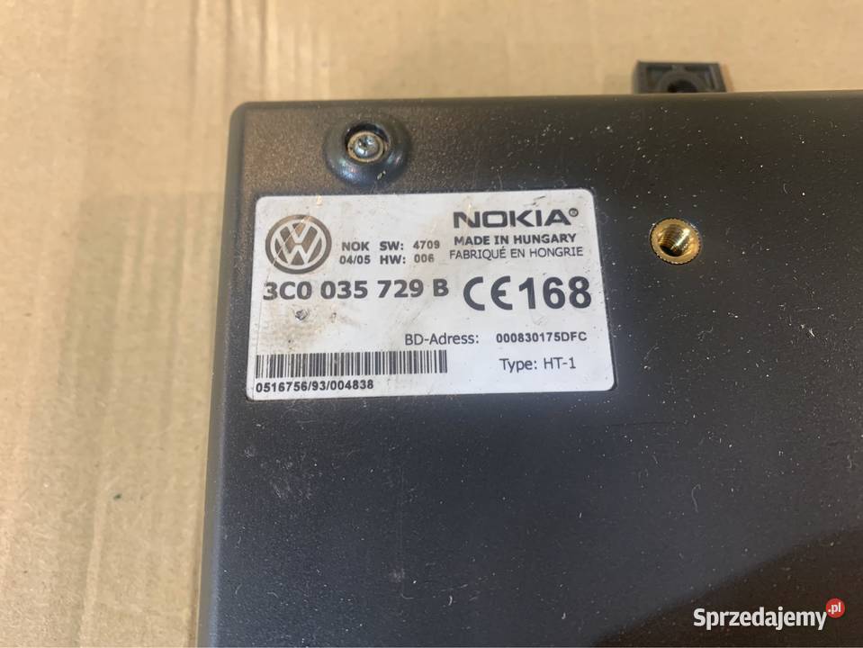 Moduł interface Bluetooth 3C0035729B vw passat zachodniopomorskie