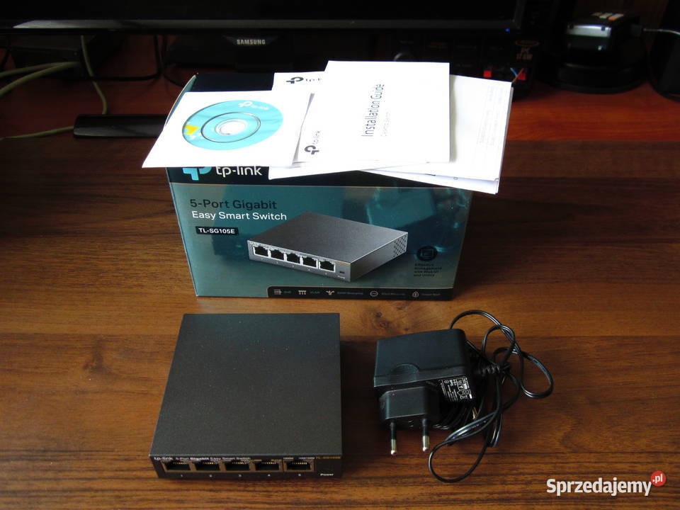 TPLink TLSG105E Switch 5 portów praktycznie