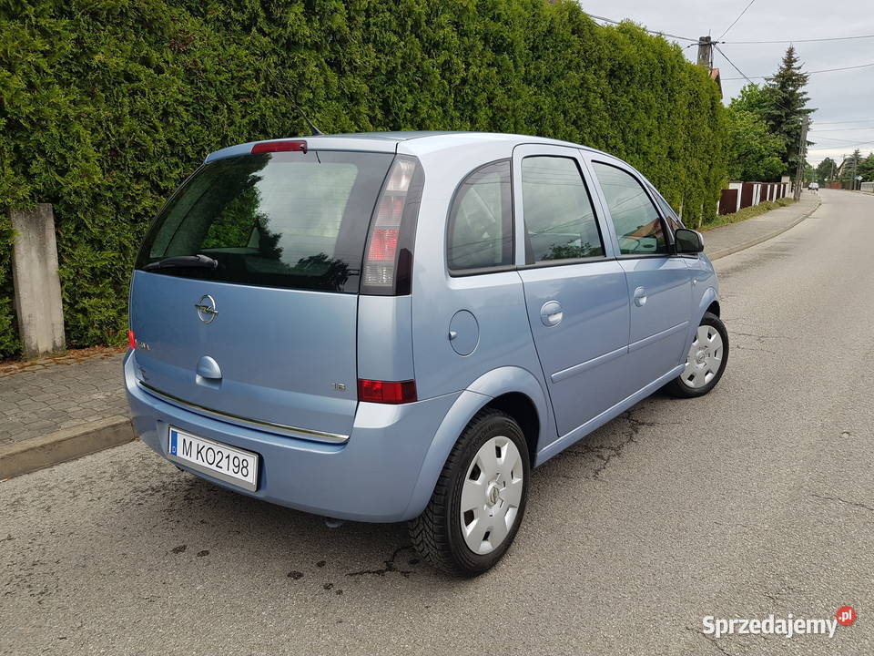 OPEL MERIVA LIFT 16B OPŁACONY Z NIEMIEC KLIMA Rok produkcji 2007