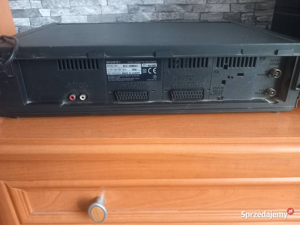 Odtwarzacz VHS Sony SLVSE80 Magnetowidy Konin