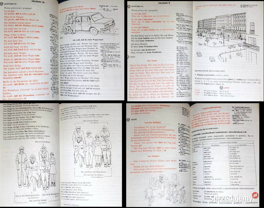 Samouczek języka niemieckiego I Wierzbicka T Rok wydania 1992 Pozostałe lubelskie Chełm