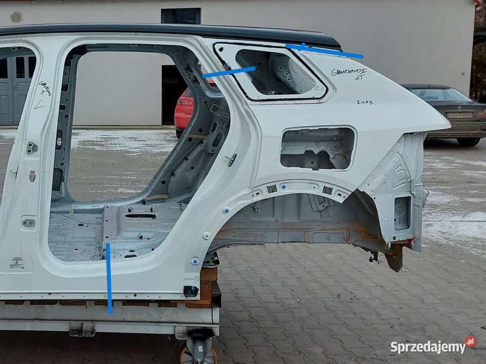 OPEL Grandland II 2024 Błotnik ćwiartka tył lewy Zestawy części blacharskich