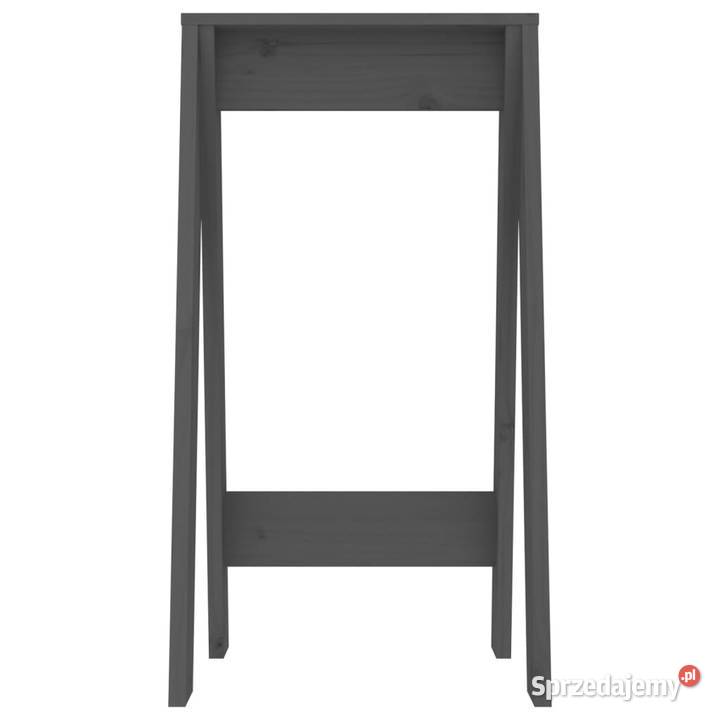 Stołki 2 szare 40x40x75 lite drewno sosnowe mazowieckie Warszawa sprzedam