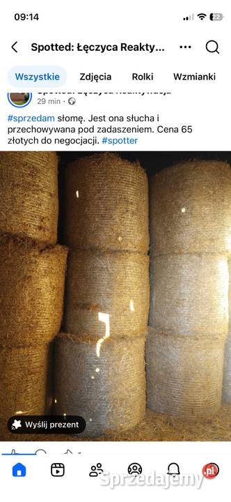 Sprzedam słomę