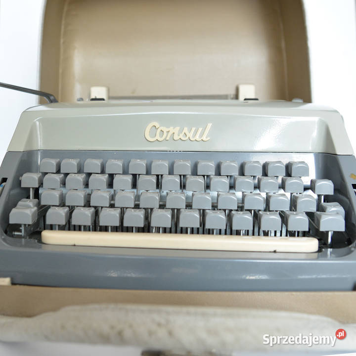 Maszyna do pisania Consul Czechosłowacja 1966 Warszawa