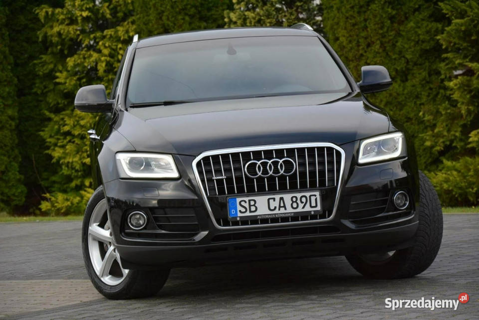 Audi Q5 Lift SLine biXenon Ledy Navi MMI Skóry serwisowany w ASO Q5 Ostrów Mazowiecka