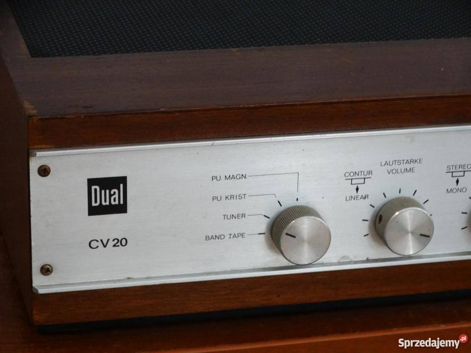 Wzmacniacz Dual CV20 Vintage WYSYŁKA Wzmacniacze i pokrewne Jasło