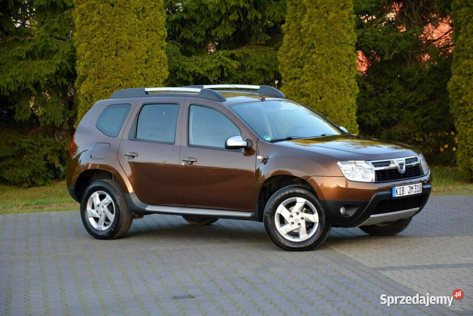 Dacia Duster 16 16V105gaz Prestige Skóry Nowy lakier metallic mazowieckie Ostrów Mazowiecka