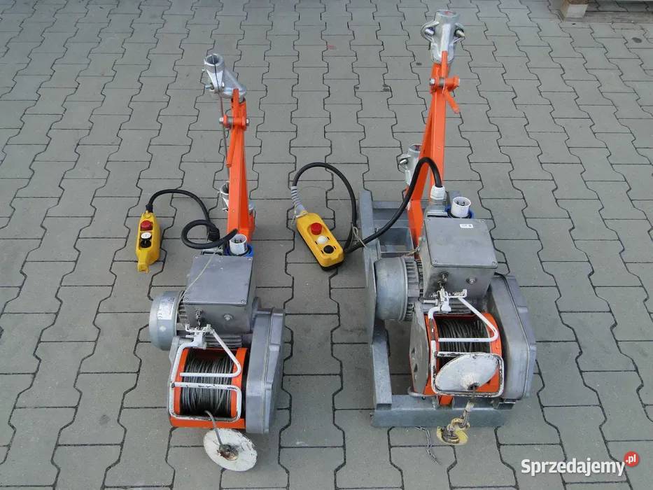 Winda dekarska Wyciągarka Wciągarka Budowlana małopolskie Łętownia